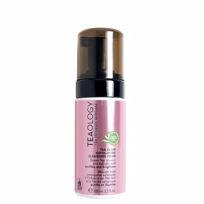 Teaology Green Tea odličovacia pena 100 ml, Glow Exfoliating Cleansing Foam