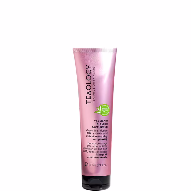 Teaology Green Tea peeling 100 ml, Tea Glow Blemish Face Scrub