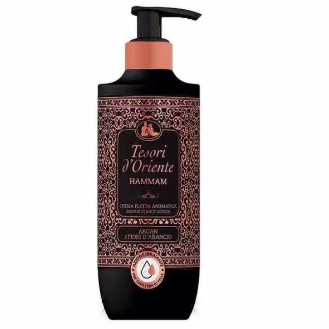 TESORI D-ORIENTE Telové mlieko Hammam 400ml
