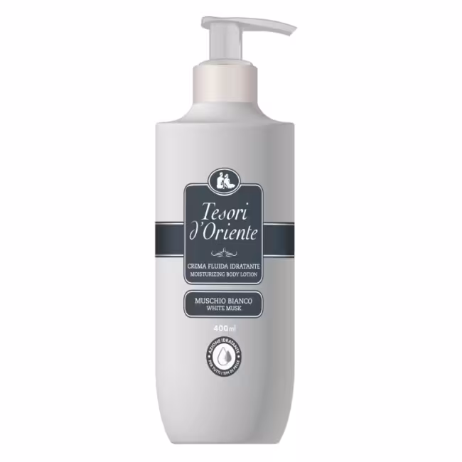 TESORI D-ORIENTE Telové mlieko Muschio Bianco 400ml