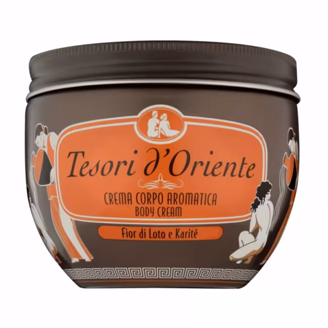 TESORI D-ORIENTE Telový krém - Fior di Loto e Karité 300ml