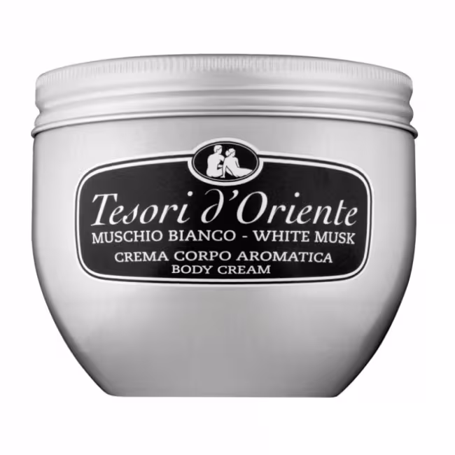 TESORI D-ORIENTE Telový krém - Muschio Bianco White Musk 300ml