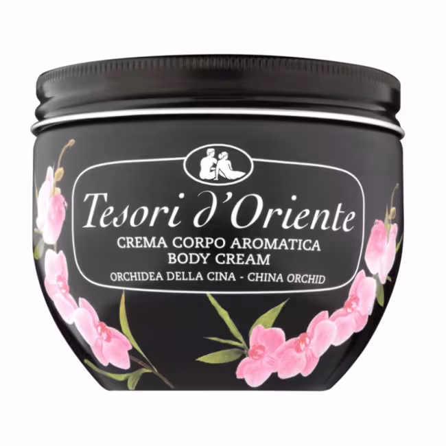 TESORI D-ORIENTE Telový krém - Orchidea della Cina - China Orchid 300ml