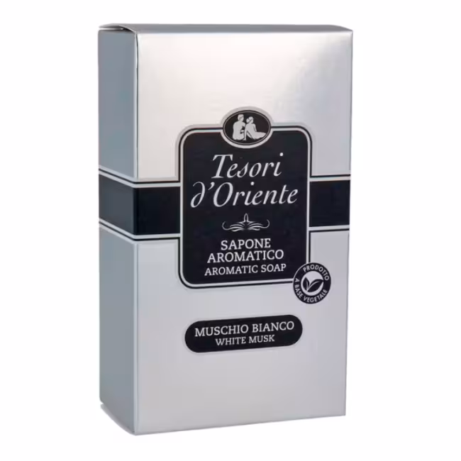 TESORI D-ORIENTE Tuhé mydlo - Muschio Bianco 125g