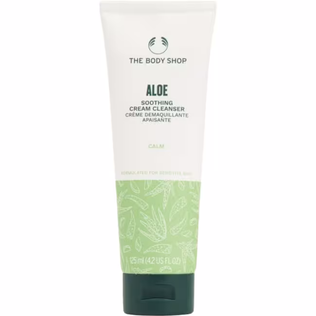 The Body Shop Upokojujúci čistiaci krém na pleť Aloe Cream Cleanser 125 ml