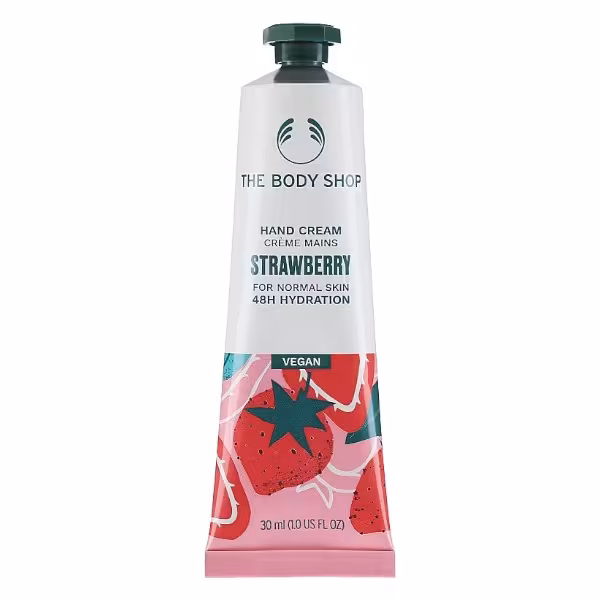 The Body Shop Krém na ruky pre normálnu pokožku Strawberry (Hand Cream) 30 ml