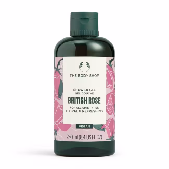The Body Shop Sprchový gél British Rose (Shower Gel) 250 ml