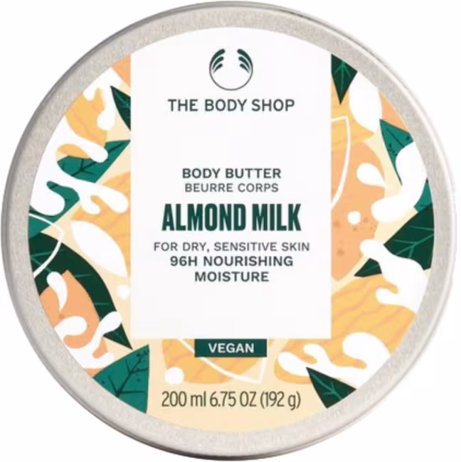 The Body Shop Telové maslo pre suchú a citlivú pokožku Almond Milk (Body Butter) 200 ml