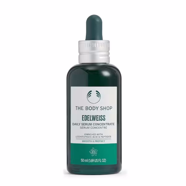 The Body Shop Vyhladzujúce pleťové sérum Edelweiss Daily Serum Concentrate 50 ml