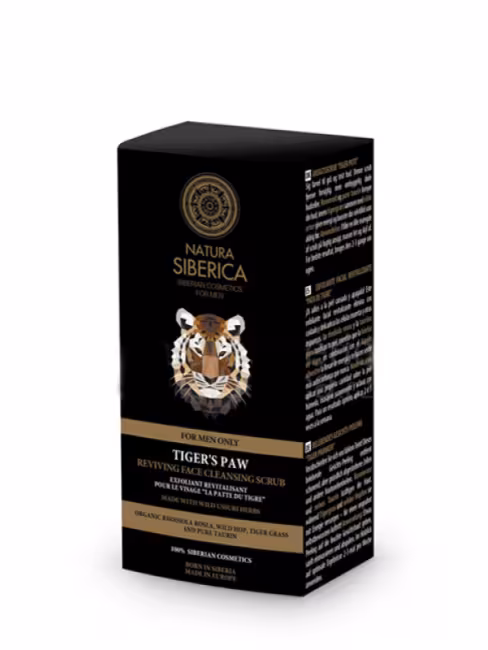 Osviežujúci pleťový peeling Tigria laba NATURA SIBERICA 150 ml