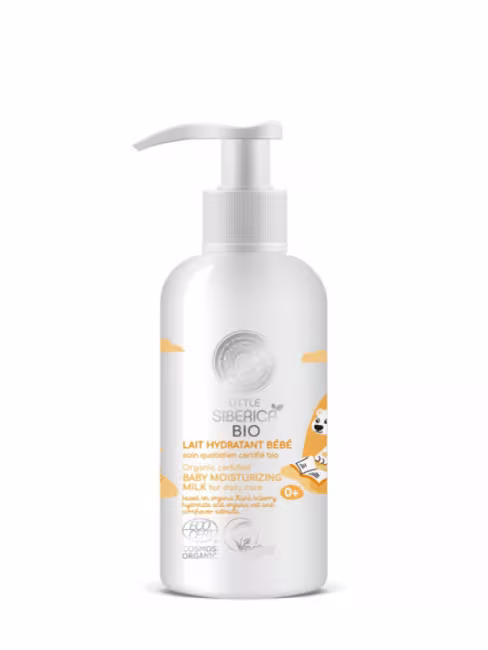 Detské hydratačné telové mlieko každodenná starostlivosť LITTLE SIBERICA 250 ml