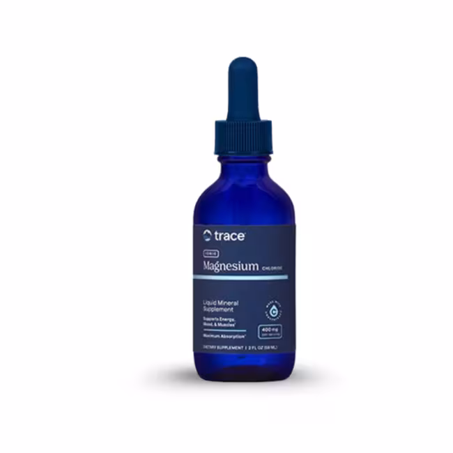 Trace Minerals Iónové Magnézium + Stopové minerály ConcenTrace®, 118 ml