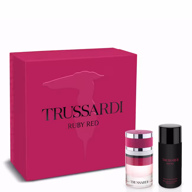 Trussardi Ruby Red kazeta, EdP 60 ml + telová emulzia 125 ml