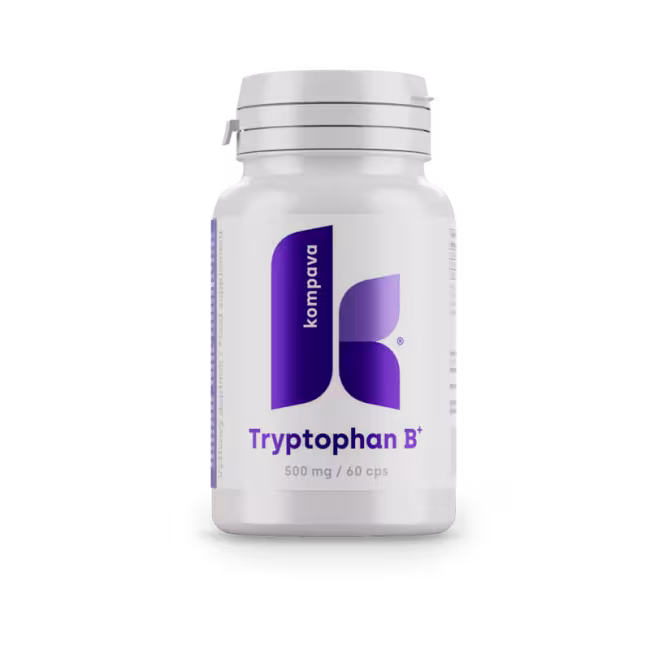 Kompava Tryptofan B+ 500 mg/60 kps