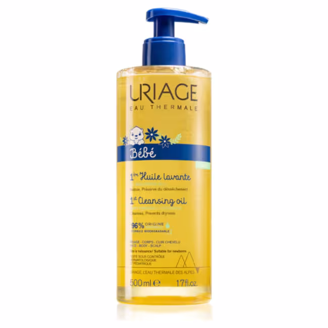 URIAGE Bébé ochranný čistiaci olej 500 ml