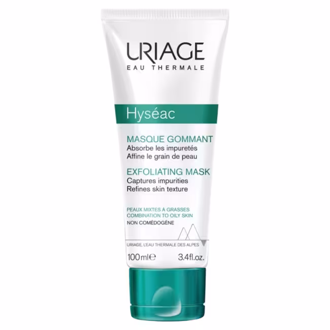 URIAGE Hyséac Čistiaca zlupovacia maska ​​pre problematickú pleť 50 ml