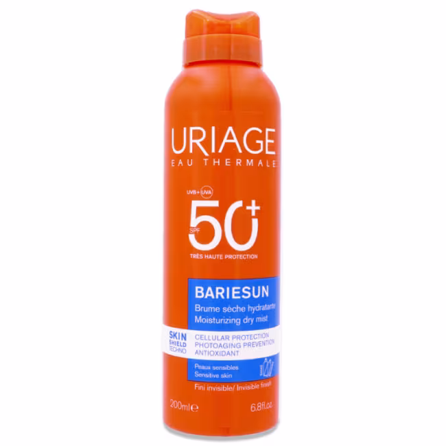 Uriage Opaľovacia hmla SPF 50+ Moisturizing Dry Mist 200 ml