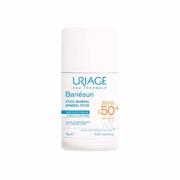 Uriage Minerálna tyčinka SPF 50+ Bariesun (Mineral Stick) 18 g