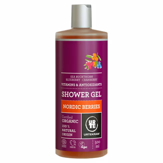 URTEKRAM BIO Sprchový gél so severskými bobuľami 500 ml