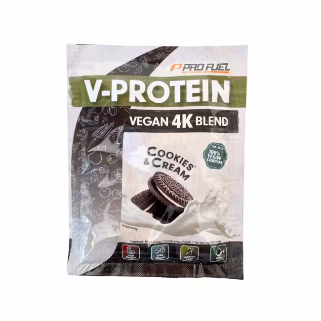 ProFuel V-PROTEIN 4K BLEND - vzorka Sušienky s krémom, 30 g
