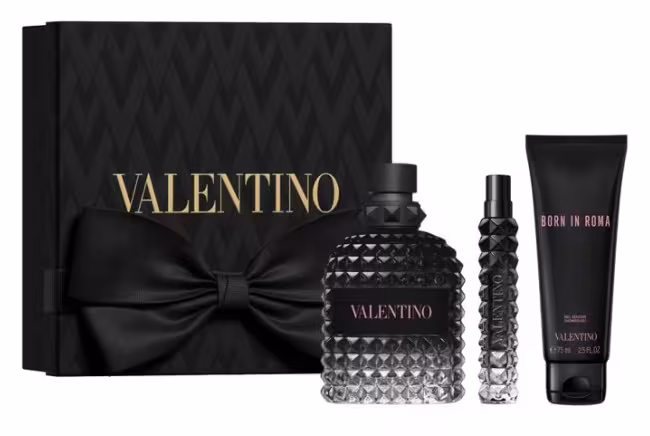 Valentino Uomo Born In Roma - EDT 100 ml + sprchový gél 75 ml + EDT 10 ml
