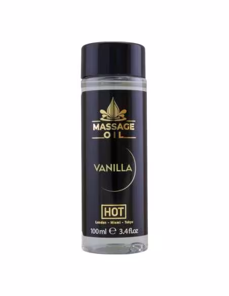 HOT - masážny olej - vanilka - 100 ml