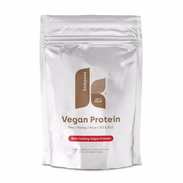 Kompava Vegan protein 525 g (čokoláda-pomaranč)