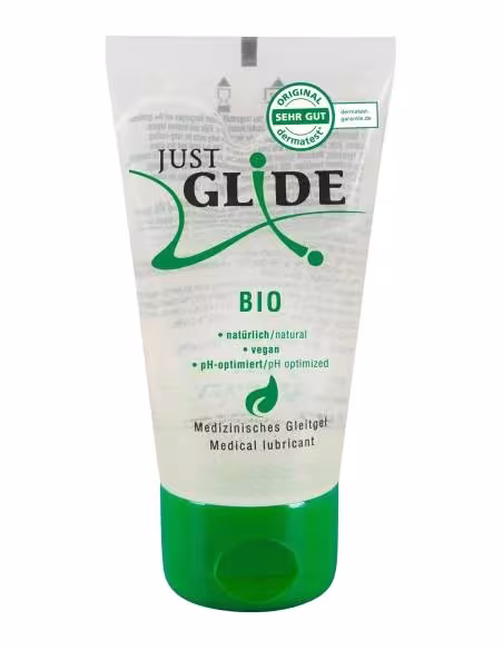 Just Glide Bio - lubrikant na vodnej báze - vegánsky - 50 ml