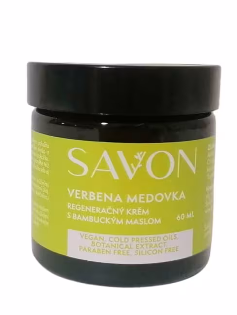 Verbena a medovka - regeneračný krém SAVON 60 ml