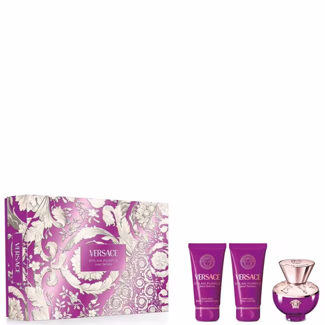 Versace Dylan Purple kazeta, EdP 50 ml + SG 50 ml + TM 50 ml