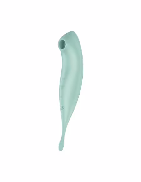 Satisfyer Twirling Pro - 2v1 smart klitoriálny vibrátor - mentolová
