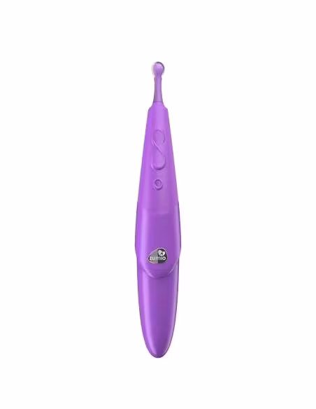 Zumio Soft - vibrátor na klitoris - nabíjateľný - fialový