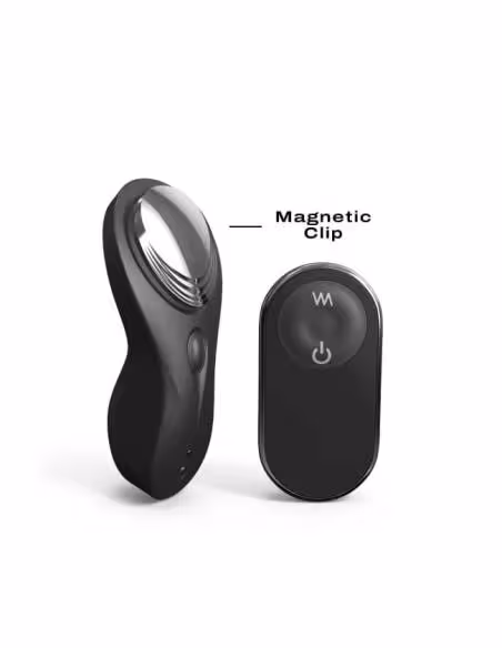 Dorcel Discreet Vibe + - akumulátorový, rádiový klitoris vibrátor (čierny)