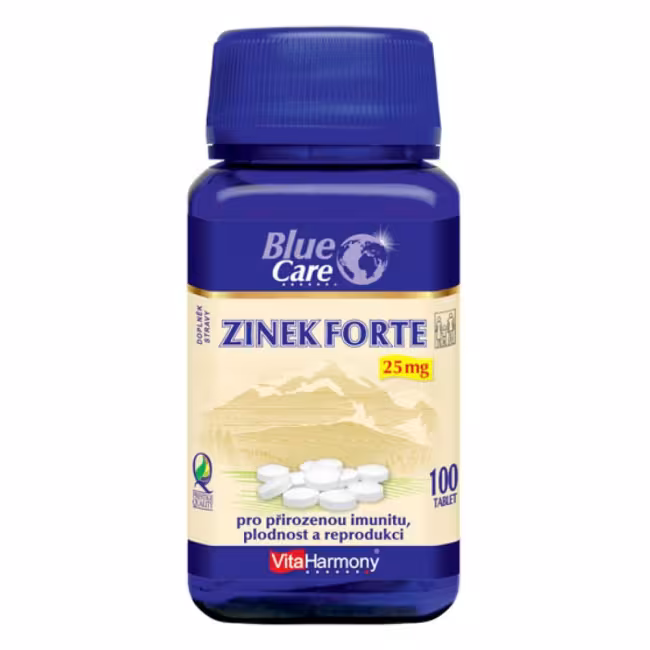 VITAHARMONY Zinok Forte 25 mg 100 tabliet