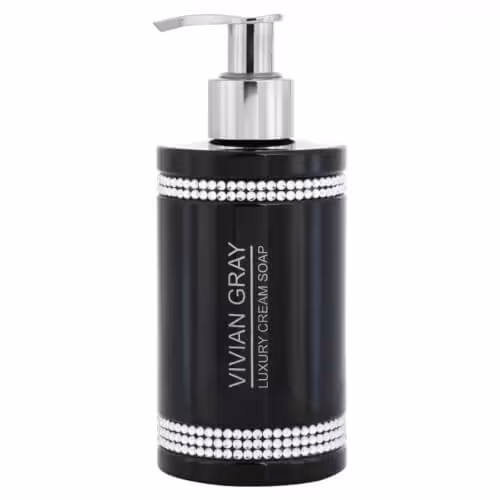 Vivian Gray Krémové tekuté mydlo Black Crystals (Luxury Cream Soap) 250 ml