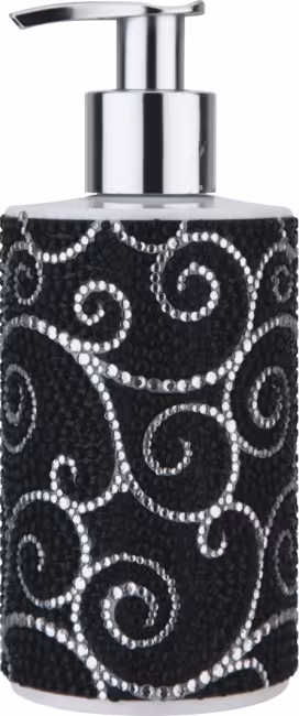 Vivian Gray Krémové tekuté mydlo na ruky Glamour in Black (Cream Soap Dispenser) 250 ml
