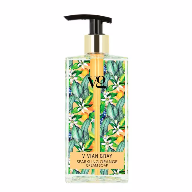 Vivian Gray Krémové tekuté mydlo na ruky Sparkling Orange (Cream Soap) 350 ml