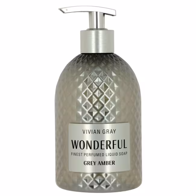 Vivian Gray Tekuté mydlo na ruky Wonderful Grey Amber (Liquid Soap) 500 ml