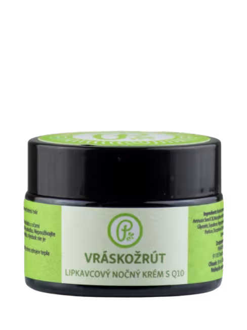 Vráškožrút - lipkavcový nočný krém s Q10 PANAKEIA 30ml