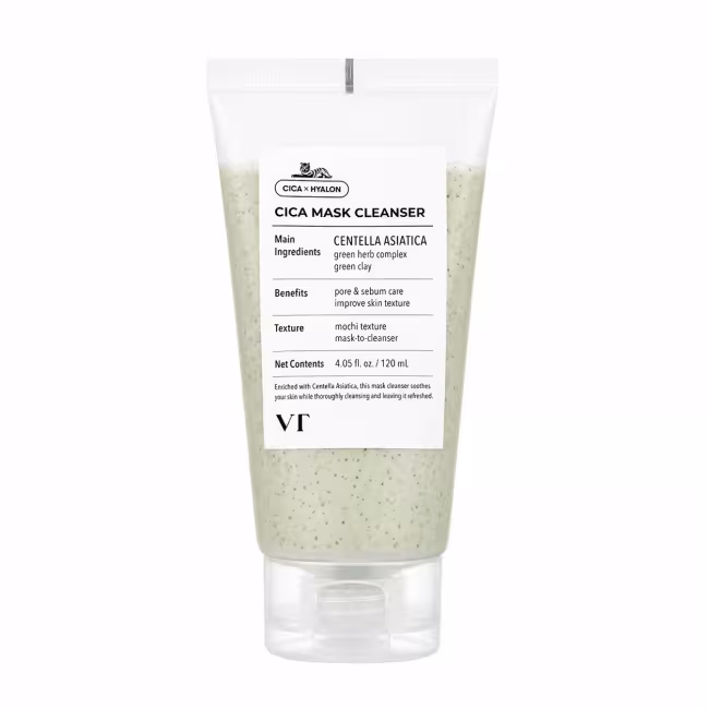 VT Cosmetics Čistiaca pleťová maska Cica Mask Cleanser 120 ml