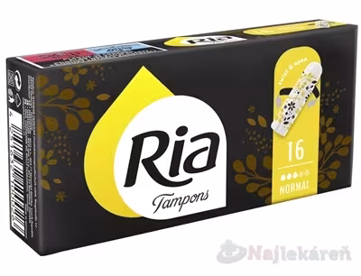 RIA Tampóny NORMAL hygienické tampóny 16 ks