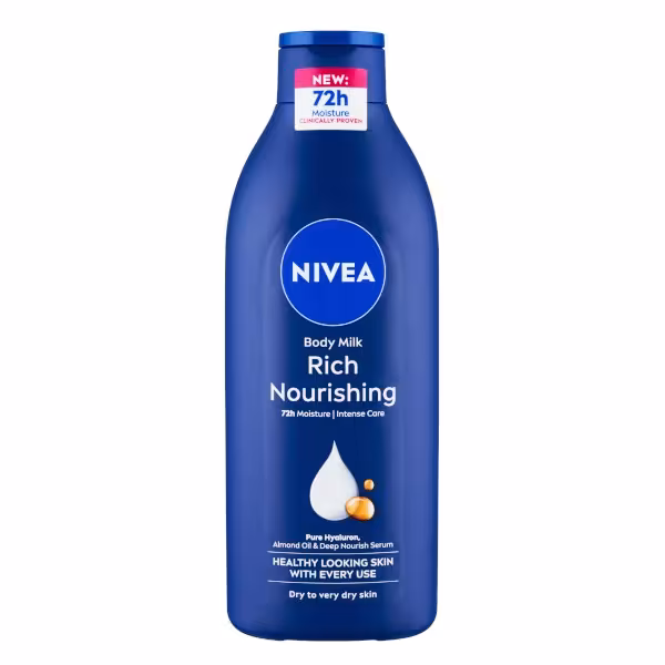 Nivea Výživné telové mlieko pre suchú až veľmi suchú pokožku (Body Milk) 625 ml