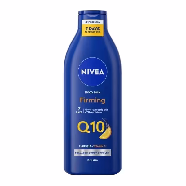 Nivea Výživné spevňujúce telové mlieko pre suchú pokožku Q10 Plus (Firming) 400 ml