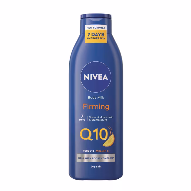 Nivea Výživné spevňujúce telové mlieko Q10 Energy+ 250 ml