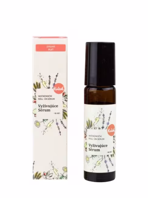 Vyživujúce nočné sérum pre suchú/citlivú pleť KVITOK 10 ml