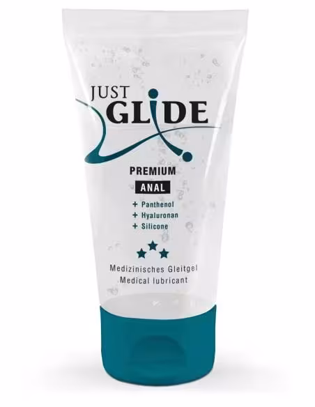 Just Glide - análna lubrikácia - prémiový gél na anál - 50 ml