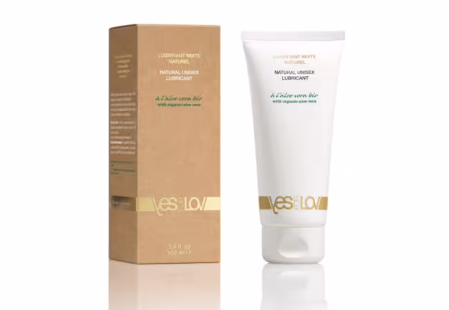 YESforLOV Lubrikačný gél s Aloe Vera (Natural Unisex Lubricant) 100 ml