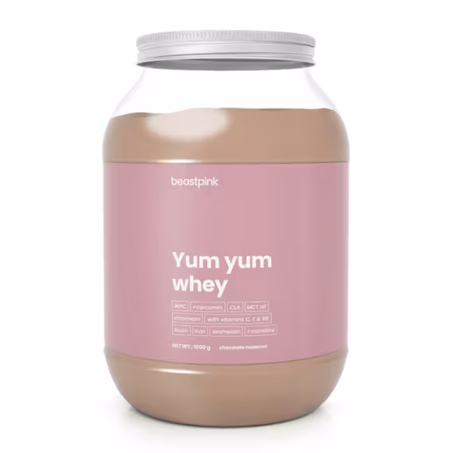 BeastPink Yum Yum Whey čokoláda lieskový oriešok