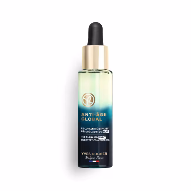 Yves Rocher Anti-Âge Global Dvojfázové regeneračné sérum na noc 30 ml