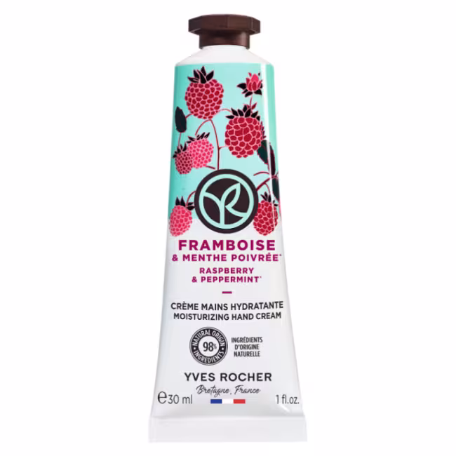 YVES ROCHER Malina & mäta krém na ruky 30 ml